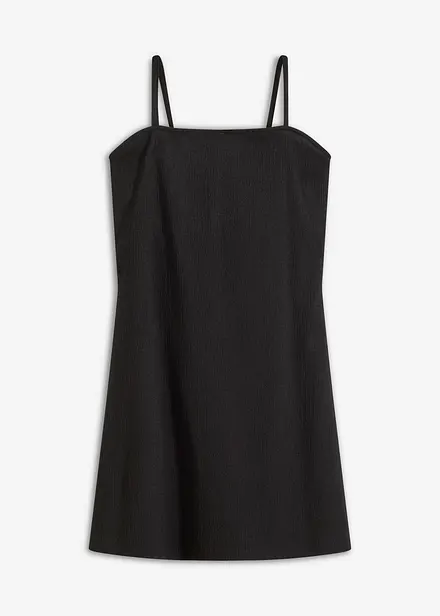 Jerseykjole med dekorativ sløyfe i ryggen