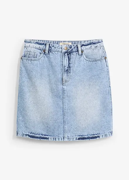 Denimskj&oslash;rt Mid Waist, Low Stretch
