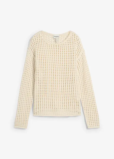 Genser med hullm&oslash;nster