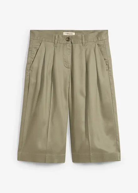 Bermudashorts i lett lyocell