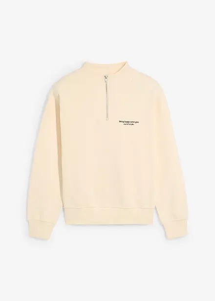 Oversized sweatshirt i økologisk bomull