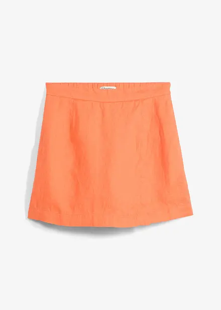 Skort i 100% lin