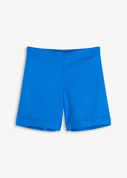 Pull on-shorts i lett linmiks