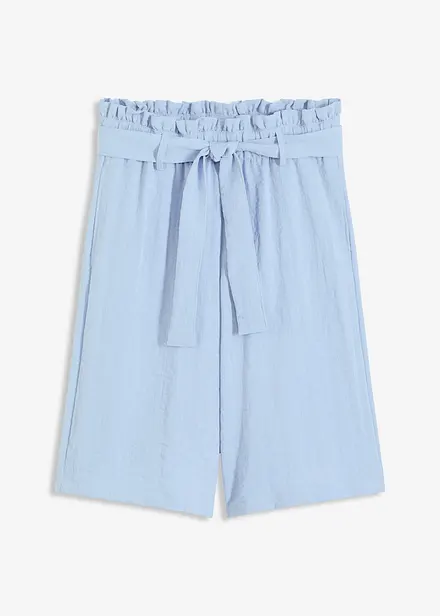 Pull on-bermudashorts i lett viskosemiks