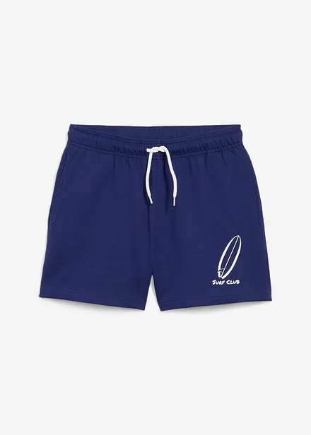 Sweatshorts i økologisk bomull