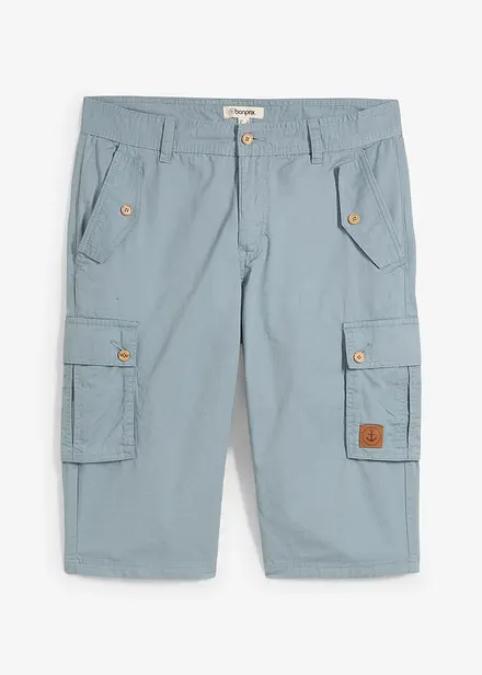 Cargo-bermudashorts i 100% bomull, Regular Fit