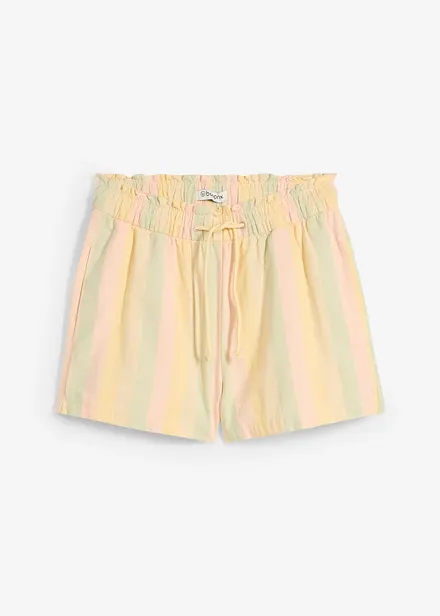 Shorts i lett linmiks