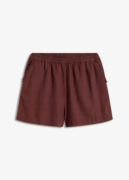Shorts med lin