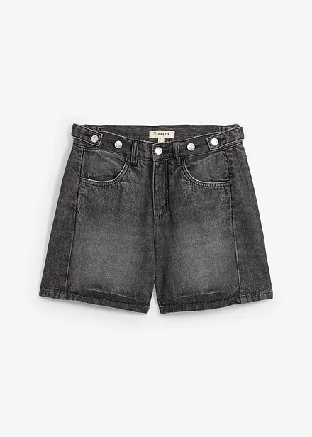 Jeansshorts Mid Waist, Low stretch