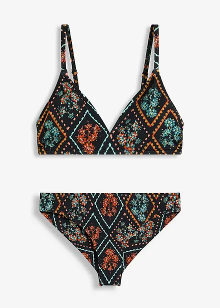 Bikini med truse i hipstermodell (2-delt sett)