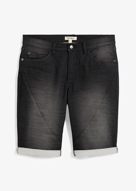 Bermudashorts i sweat-denim, Relaxed Fit