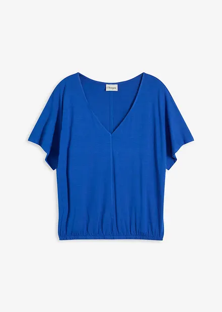 Oversized topp i myk viskosemiks