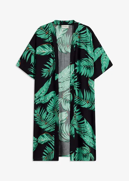 Kimonobluse av lett viskose