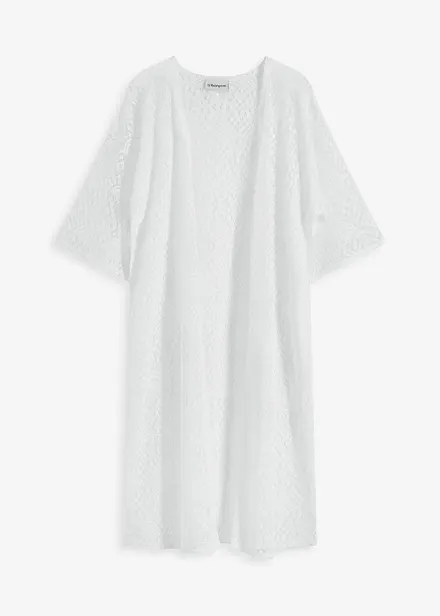 Transparent strandkimono