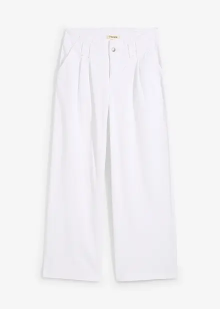 Wide Leg-jeans Low Waist, Low Stretch