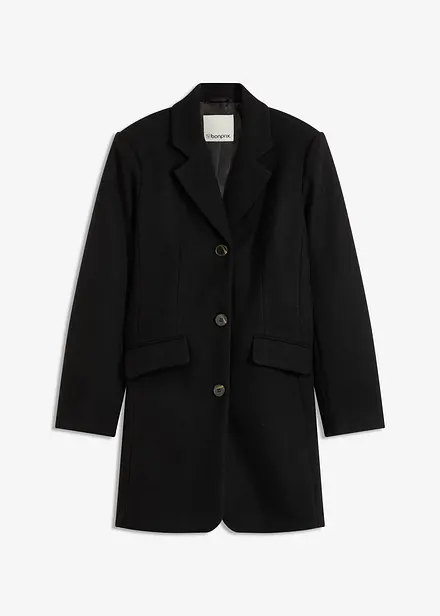 Kåpe i blazer-look