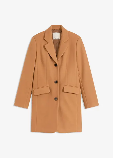 Kåpe i blazer-look