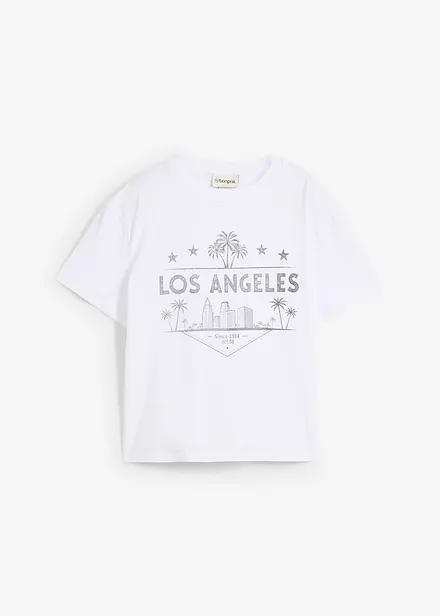 Kort T-skjorte av jersey