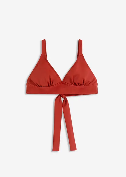 Bikinioverdel med bred kant nederst