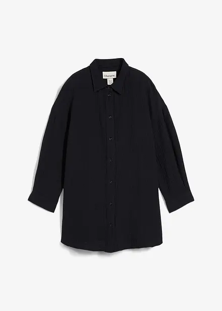 Skjortebluse i musselin