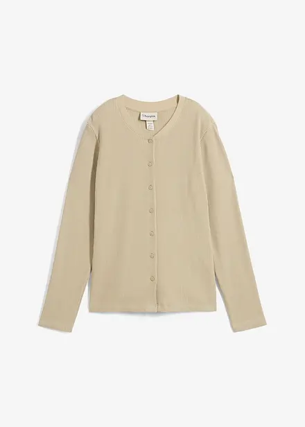 Cardigan i 100% bomull