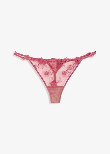 Tangatruse med string og blomsterblonder