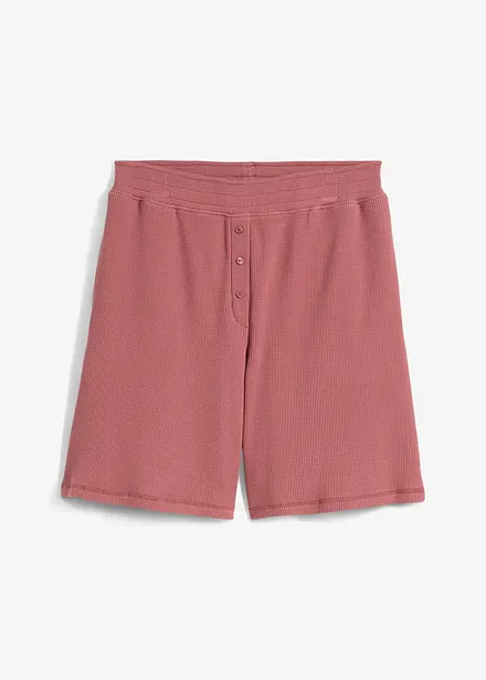 Slip on-shorts av 100% bomull