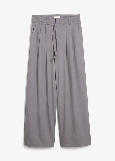 Bukse med legg og knytebånd