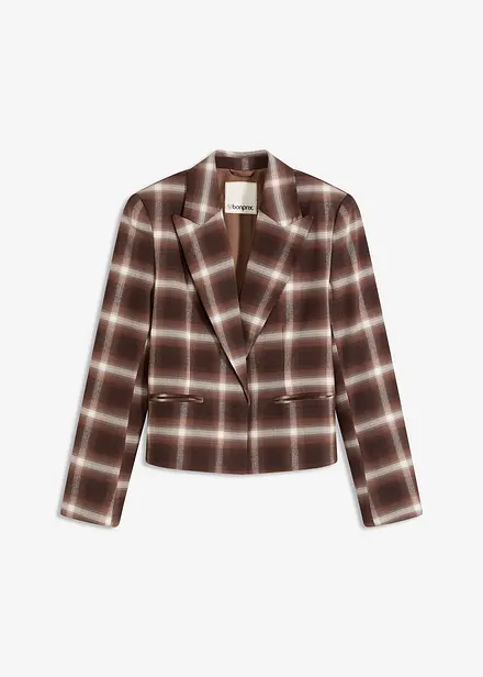 Rutet blazer