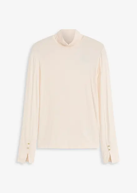 Pologenser med dekorative knapper