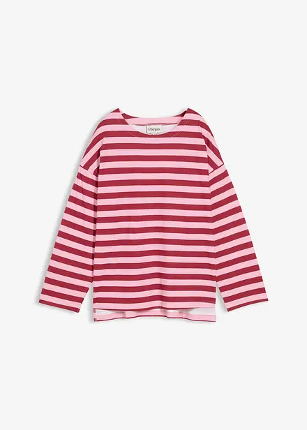 Oversized topp i ren bomull