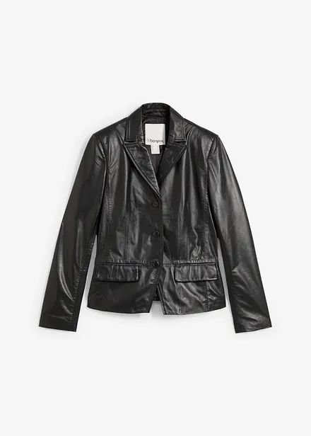 Kort blazer i lammenappa