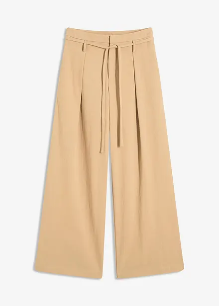Bukse med legg og knytebånd