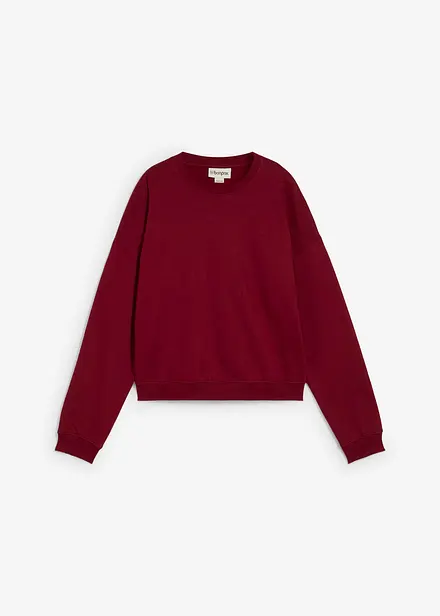 Oversized sweatshirt i 100% økologisk bomull