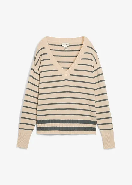 Genser i bomullsmiks