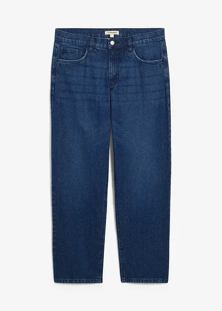 Loose Fit-jeans med stretch, Straight