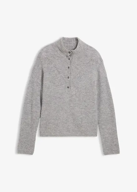 Oversized ullgenser med alpakka