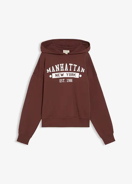 Oversized hettegenser i 100% bomull