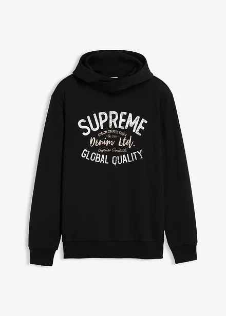 Hettegenser i myk bomullsmiks