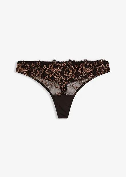 Stringtruse med glittergarn