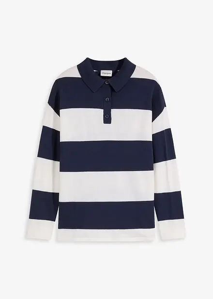 Oversized genser med krage