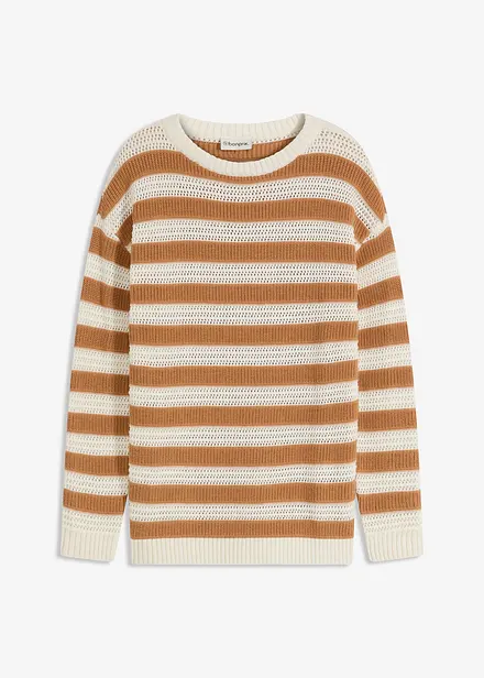 Oversized genser i 100% bomull