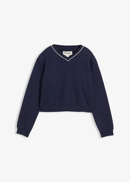 Sweatshirt i 100% økologisk bomull