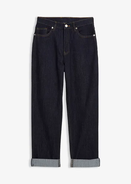 Loose Fit-jeans med regulerbar linning, Straight
