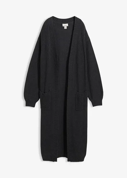 Coatigan med lave skuldersømmer