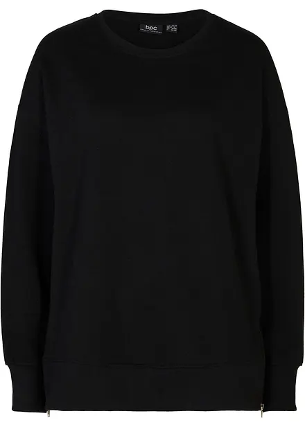 Sweatshirt i bomullsmiks