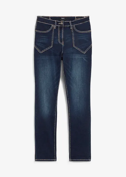 Straight Fit-jeans High Waist, Stretch