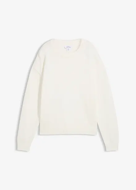 Oversized genser i 100% bomull