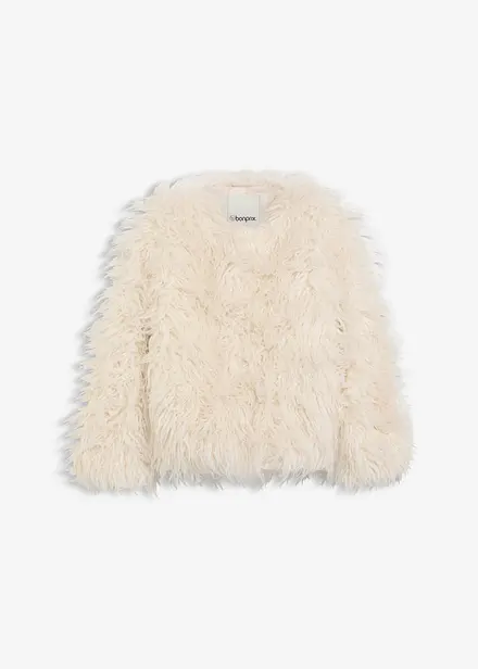 Oversized fuskepels-jakke