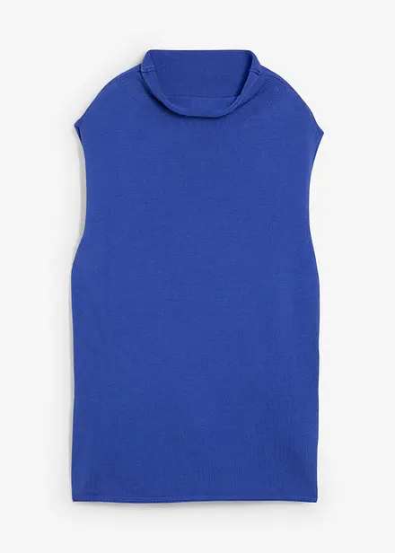 Strikket vest i 100% bomull